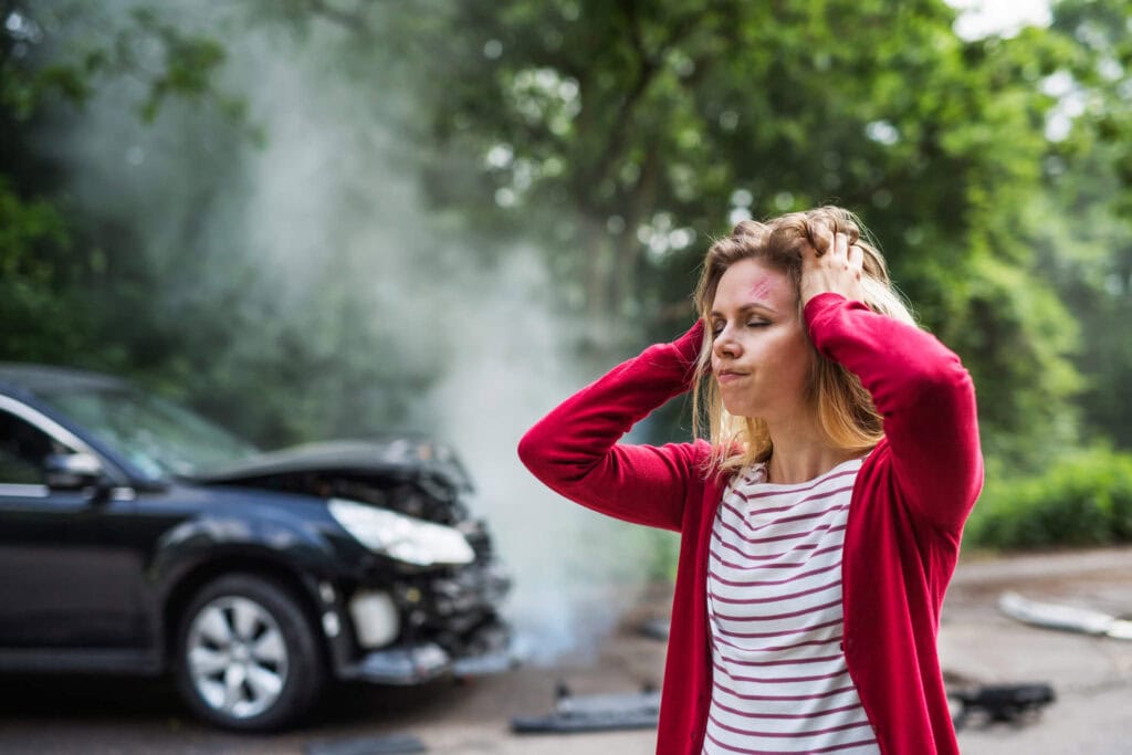 A woman involved in a car accident in Pender County, NC retained Constantinou & Burkert as her car accident lawyers.