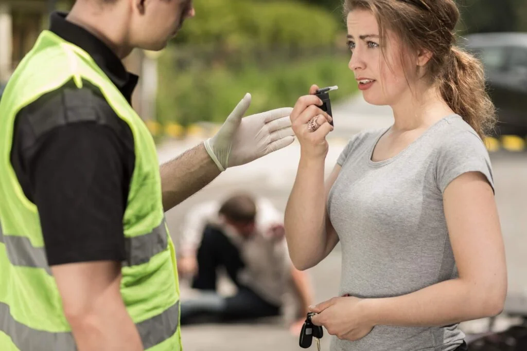 DWI suspect refusing a breathalyzer test in Durham NC with legal support from Constantinou and Burkert Accident Injury Lawyers